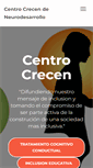 Mobile Screenshot of centrocrecen.com.ar