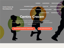 Tablet Screenshot of centrocrecen.com.ar